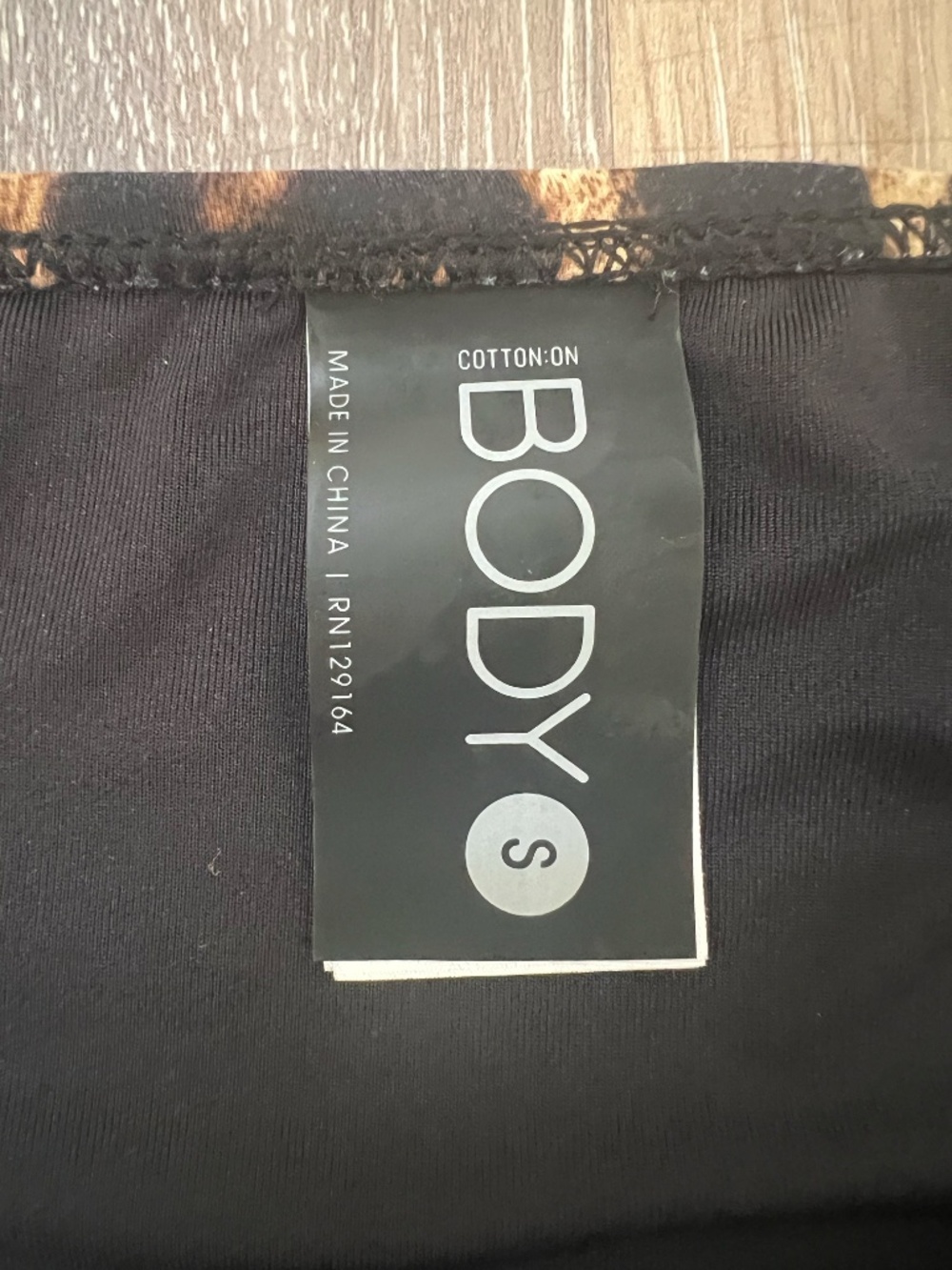 Cotton On Body Leopard Side-Tie Bikini Bottom - Picture 5 of 6